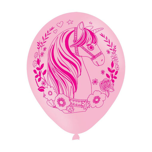 Picture of MAGICAL UNICORN LATEX BALLOONS 11INCH - 6PK